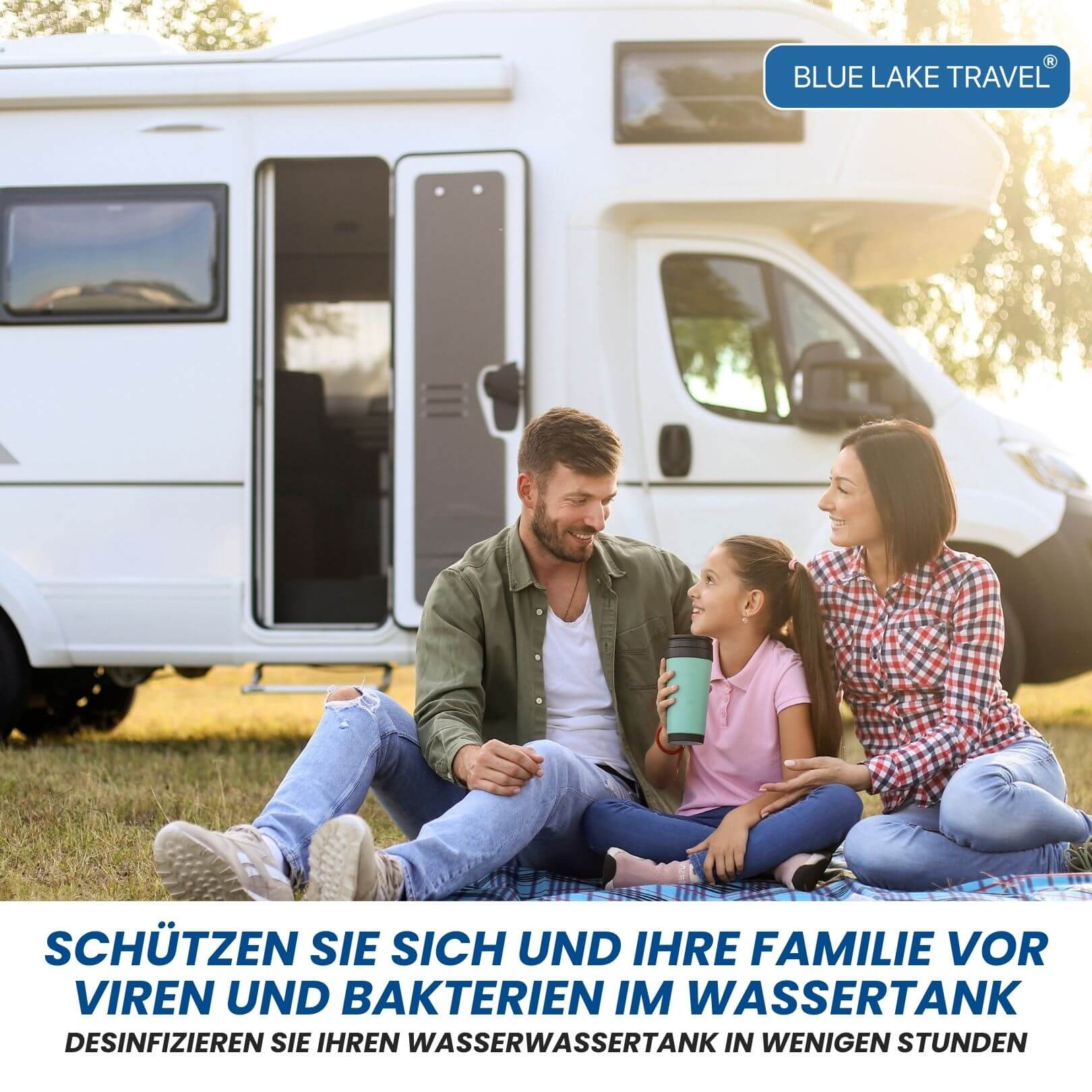 Wassertank Reiniger Wohnmobil CLO600 (10x20g) - Frischwassertank Reiniger – hochwirksamer Tankreiniger mit Chlordioxid für Tank & Wasserleitung