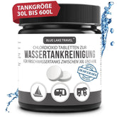 Wassertank Reiniger Wohnmobil CLO600 (10x20g) - Frischwassertank Reiniger – hochwirksamer Tankreiniger mit Chlordioxid für Tank & Wasserleitung